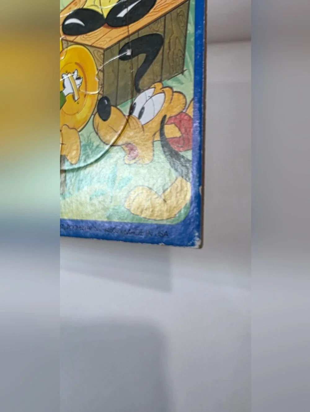 💙Vintage Mickey Mouse And Friends Tray Puzzle Music Scene